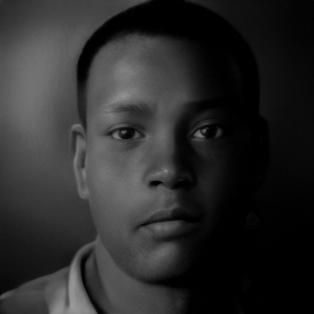 Generated portrait from the 'immigrant' model