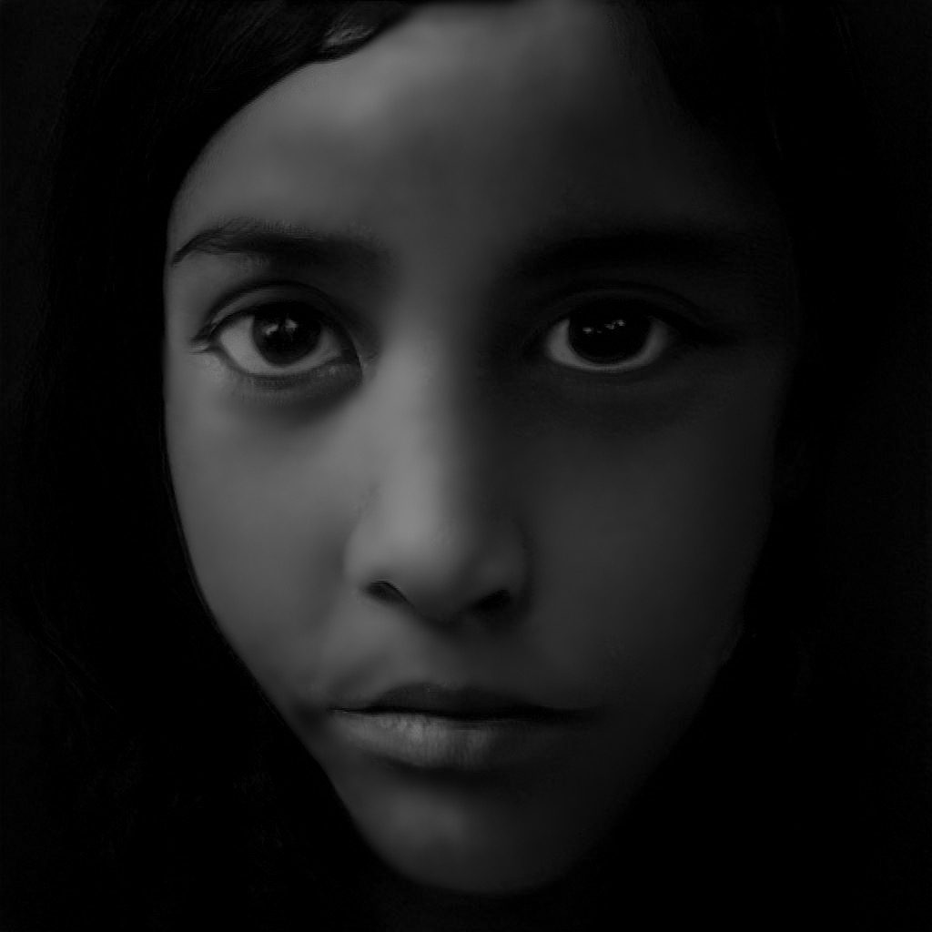 Generated portrait from the 'immigrant' model
