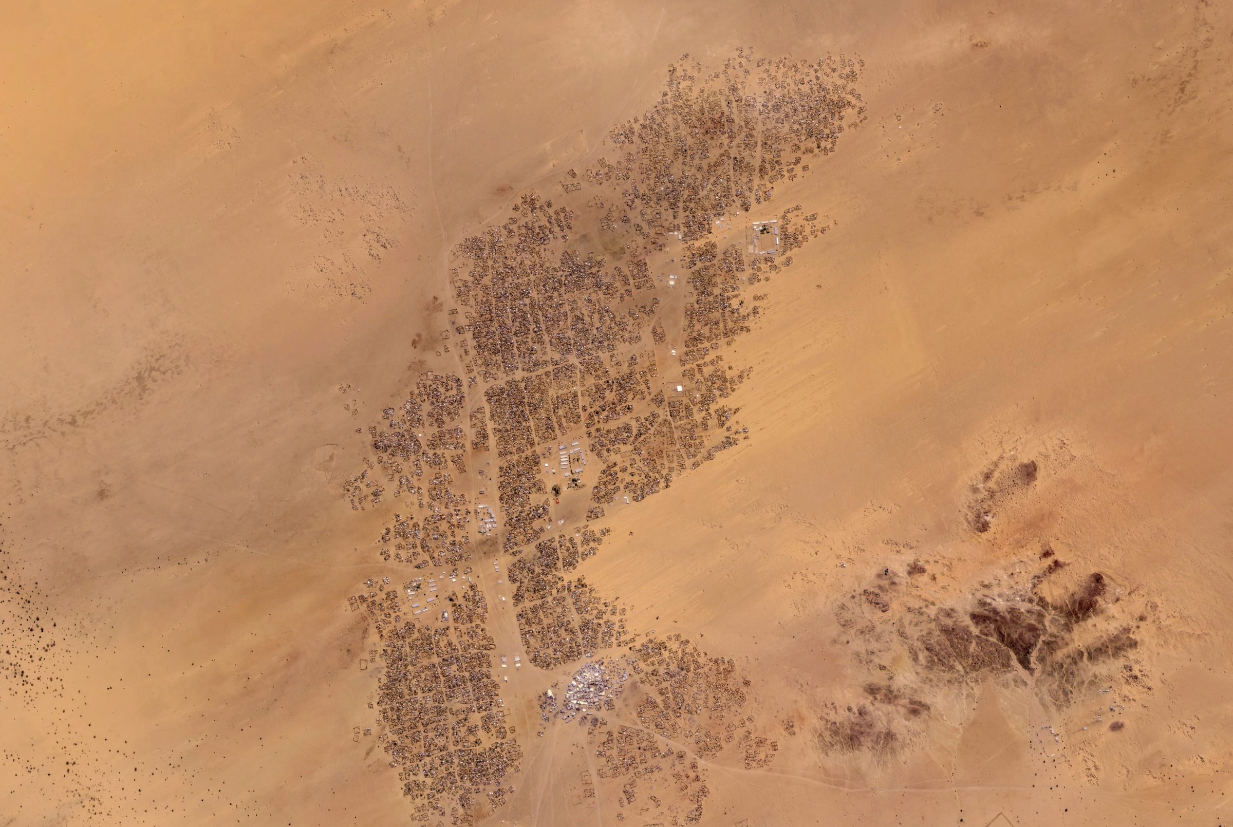 Oure Cassoni, later satellite view