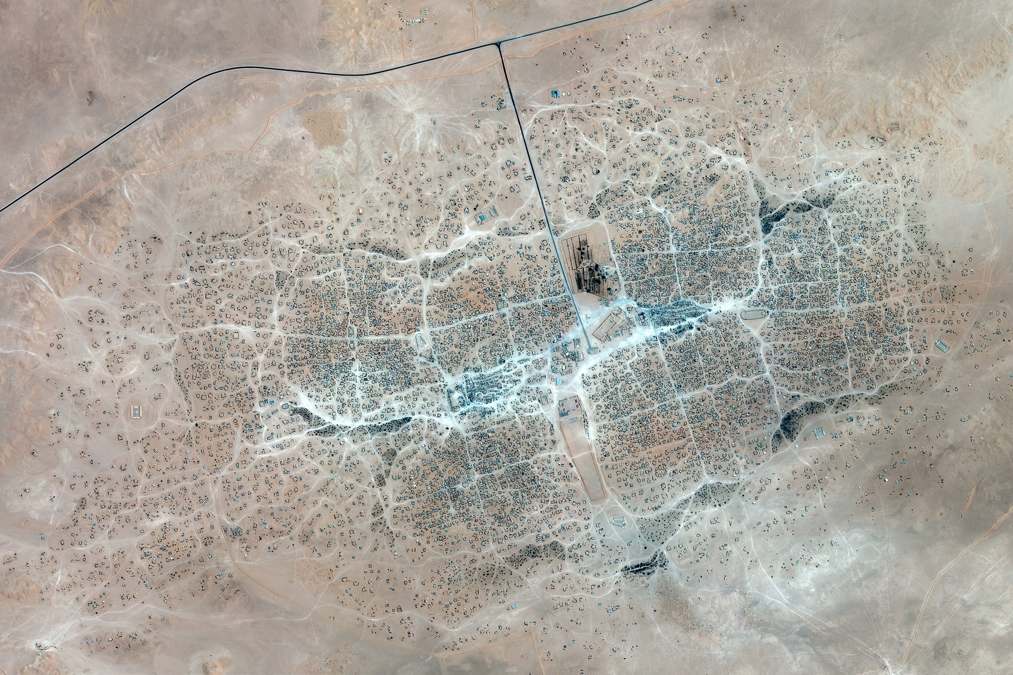 Satellite view of Smara